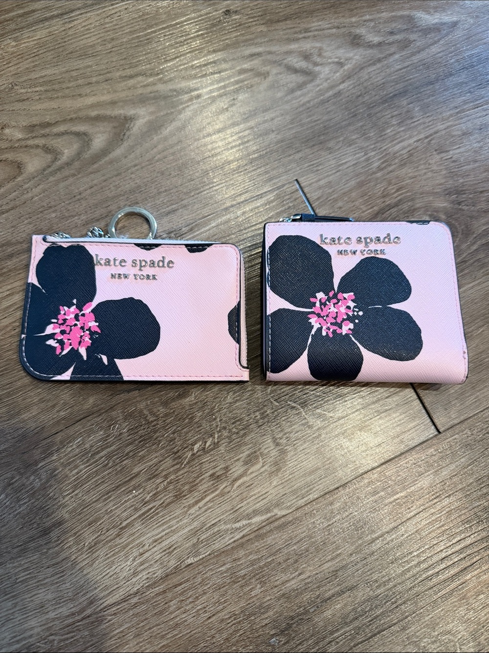 Kate Spade Cameron Grand Flora Wallet with Card Wallet